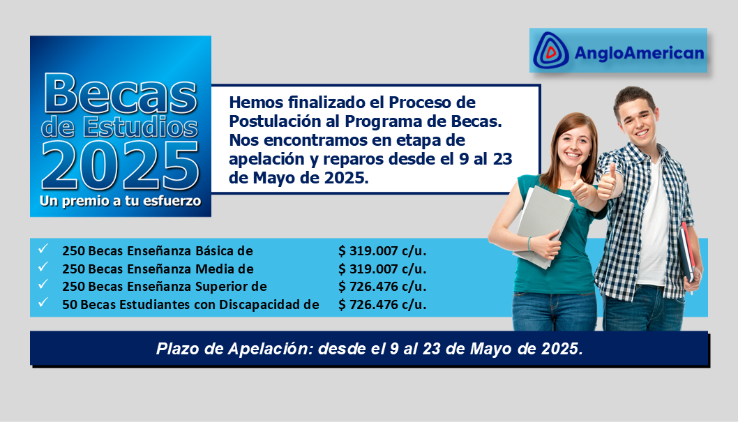 PARTE SUPERIOR MINISITIO BECAS 2025 APELACION